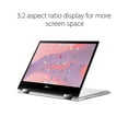 thumbnail image 5 of ASUS CM3200 MKT 4/64 2-in-1 Chromebook, 12" HD+ Touch, MediaTek 8192, 4GB RAM, 64GB eMMC, Mineral Gray, Chrome OS, CM3200FM1A-WS44T, 5 of 8