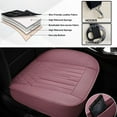 thumbnail image 3 of TIANLAIMEI Car Seat Cover Front Bottom Cover Full Surround Leather Cushion Pad Mat Protector, 3 of 7