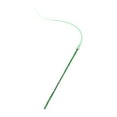 thumbnail image 2 of HAVELOR Silicone Cat Wand Toy, 22 inches, Safe Interactive Play for Kittens, Stimulates Natural Hunting Instincts During Indoor Playtime(Green,1pcs), 2 of 7