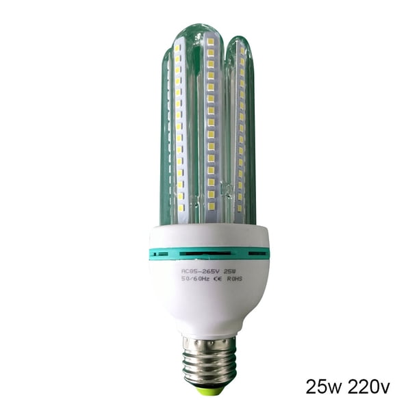 Lámpara UV en forma de U de luz púrpura, lámpara LED, tubo, eliminación de olores, eliminador de olores, dispositivo de limpieza, herramienta 25 W / 220 V Inevent HA4989-06B