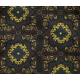 thumbnail image 4 of oneOone Tissu en Coton Flex Imprimé Floral Ikat BTY 40 Pouces de Large, 4 of 4