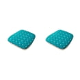 thumbnail image 1 of Ounissouiy Cojín antidolor de glúteos de 2 bolsas con algodón de poliéster Lavable a máquina Múltiples opciones de color Estilo de cojín de Estilo: azul pavo real. 2Conjunto, 1 of 6