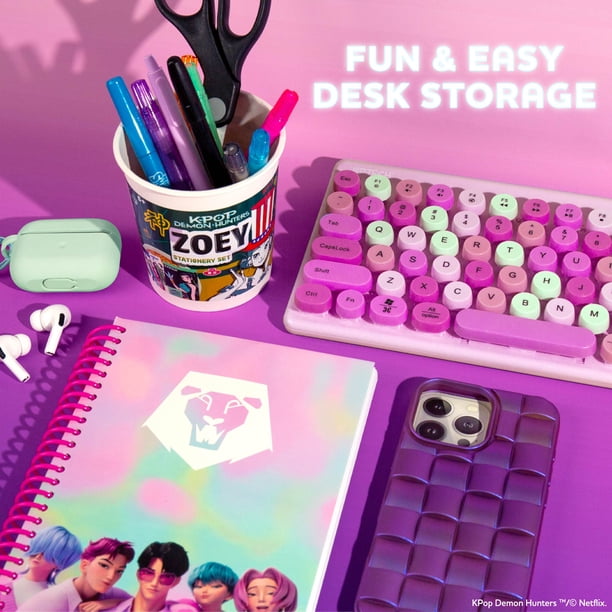 Netflix KPop Demon Hunters Zoey Stationery Set Gift Kit - Walmart