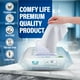 thumbnail image 3 of Toallitas húmedas Comfy Life Premium para limpieza corporal completa para adultos, 80 unidades, 3 of 7