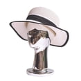 thumbnail image 3 of HILABEE Hat Display Head Hat Rack Head Tabletop Portable Head Circumference 53cm Manikin, 3 of 9