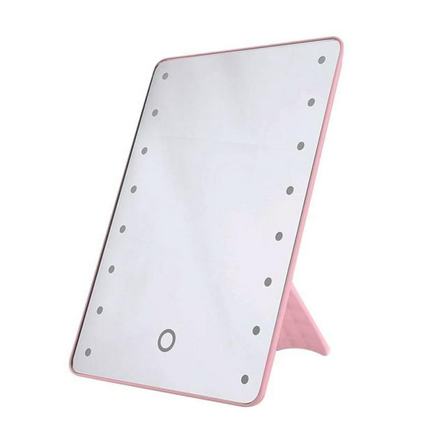 16 LEDs Makeup Mirror With LED Touch Adjustable Light Cosmetic Mirror Illuminated Vanity Mirror ,Widely Use
