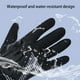 thumbnail image 4 of Guantes deportivos de invierno Greeniant a prueba de viento para adultos Negro S OD025678-03, 4 of 6