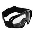 thumbnail image 3 of Protection Goggles, Adjustable Elastic Cord TPU Frame Material Outdoor Cycling Glasses PC Lens 5 Color  For Mountain Climbing Black, 3 of 8