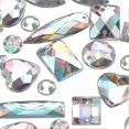 thumbnail image 3 of 500 Pieces Sewing Gems Acrylic Sewing Crystal Mixed Shapes Sew On Rhinestones, 3 of 5