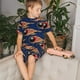 thumbnail image 4 of Balery Bowling Ball And Flame Conjunto de Pijama Infantil de Manga Corta con Estampado – Ropa de Dormir de Algodón Suave-Small, 4 of 6