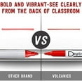 thumbnail image 3 of Volcanics Dry Erase Markers Low Odor Fine Whiteboard Markers Thin Box of 12, 10 Colors, 3 of 5