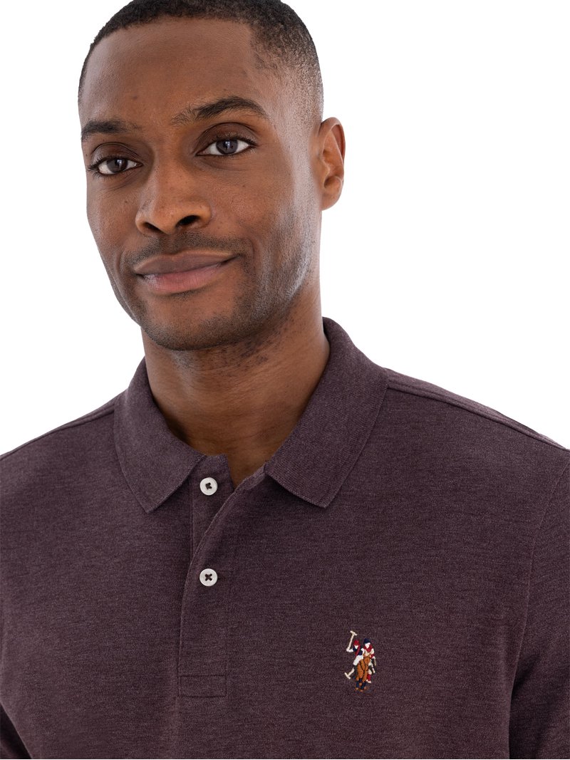 U.S. Polo Assn. Men's Interlock Polo Shirt - Walmart.com