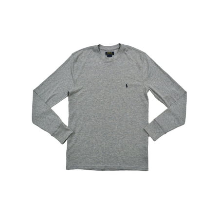 Polo Ralph Lauren Mens Mixed Media Thermal T-shirt (M, (Best Ralph Lauren Polo Shirts)