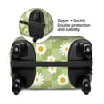 thumbnail image 4 of Lsque Daisies Flowers Printed Luggage Cover, Travel Luggage Protector,Scratch and Dirt Resistant, Fits 18-32 Inch Luggage - Medium, 4 of 9