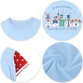 thumbnail image 4 of CCRFTGI Usa Flag Shirts for Child Girls Boys Size 7-8 Independence Day Freedom 4th Of July 250th Anniversary Flag Outfits July 4th Celebration Summer Tops Festival Tee Tops Sky Blue 7-8 Years, 4 of 5