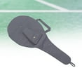 thumbnail image 4 of Canvas Single Tennis Racket Carrying Bag, Unisex Tennis Racket Cover, Single Tennis Bag with Adjustable Shoulder Strap, 4 of 7
