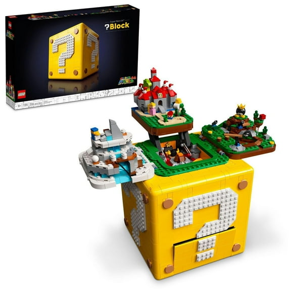 LEGO Super Mario 64 Question Mark Block 71395 Toy Building Kit (2,064 Pieces)