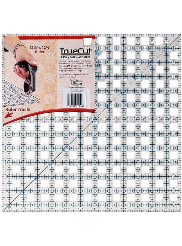 Truecut 12-1/2-Inch-By-12-1/2-Inch Ruler