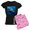 With Pink Camo Pant, variant on CafePress - GREAT WHITE SHARK 3 Pajamas - Women's Dark Pajamas