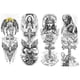 thumbnail image 1 of Tatuaje Brazo Pegatinas Con Manga Calavera 4 Uds Ygjytge, 1 of 9