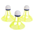 thumbnail image 2 of SPRING PARK 3Pcs Windproof Plastic Badminton Balls Shuttlecocks for Indoor Outdoor Sports Fitness Game, 2 of 7