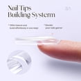 thumbnail image 3 of Nail Tips Five Angeles Tipex Instant Apex 128 unidades con pegamento, 3 of 6