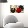 thumbnail image 2 of Cuadro Decorativo Geométrico 40x60cm Esferas Áureas, 2 of 6