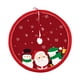 thumbnail image 1 of Falda de árbol de Navidad redonda con adorno navideño, para interior y exterior 3 personajes 70cm, 1 of 9