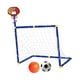 thumbnail image 2 of Aro de Baloncesto con Red de Portería de Fútbol perfecl 2 en 1 Compacto Plegable Rojo, 2 of 8