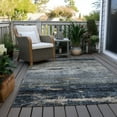 thumbnail image 6 of Addison Rugs Chantille Indoor/Outdoor Transitional Abstract Navy Washable Rectangle Rug, 10' x 14', 6 of 6