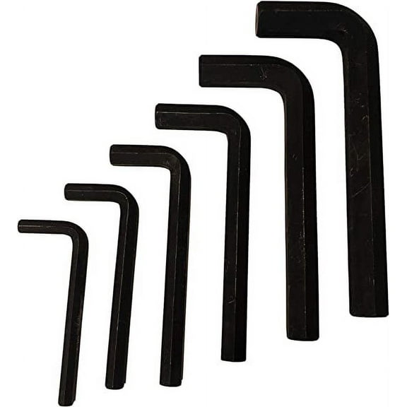 Extra Large Allen Wrench Jumbo Hex Key Set (SAE: 3/8", 7/16", 1/2", 9/16", 5/8", 3/4")