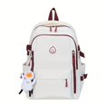 thumbnail image 2 of Mochila Escolar De Gran Capacidad Para Estudiantes, Informal, Sencilla, Multicapa, Con Colgante De Pato, Bolsa De Viaje, 2 of 3