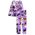 thumbnail image 5 of FOR U DESIGNS Halloween Pumpkin Ghost Pajama Sets for Women 2 Piece Size 5XL Womens Sleepwear Set Long Pants with Pockets Women Long Sleeve Tops Jogger Winter, 5 of 6