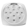 thumbnail image 1 of Stainless Steel Snail Dish Escargot Plate Food Plate Compartment Holes Plates, 1 of 4