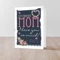 thumbnail image 5 of CafePress - Mother's Day Card For Mom Trendy And Modern - Greeting Card, Blank Inside Glossy, 5 of 5