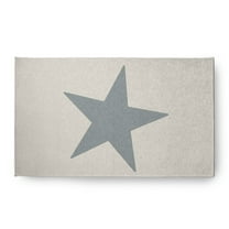 Simply Daisy 18 x 30 Big Star Chenille Rug, Dusty Smoke