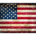 thumbnail image 2 of CafePress - Faded American Flag Throw Blanket - Soft Fleece Throw Blanket, 50"x60" for All Ages, 2 of 2