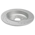 thumbnail image 3 of TRQ Front and Rear Performance Brake Rotors Set Premium G-Coated Cross Drilled & Slotted Fits Select 2014-2016 Acura MDX, 3 of 7
