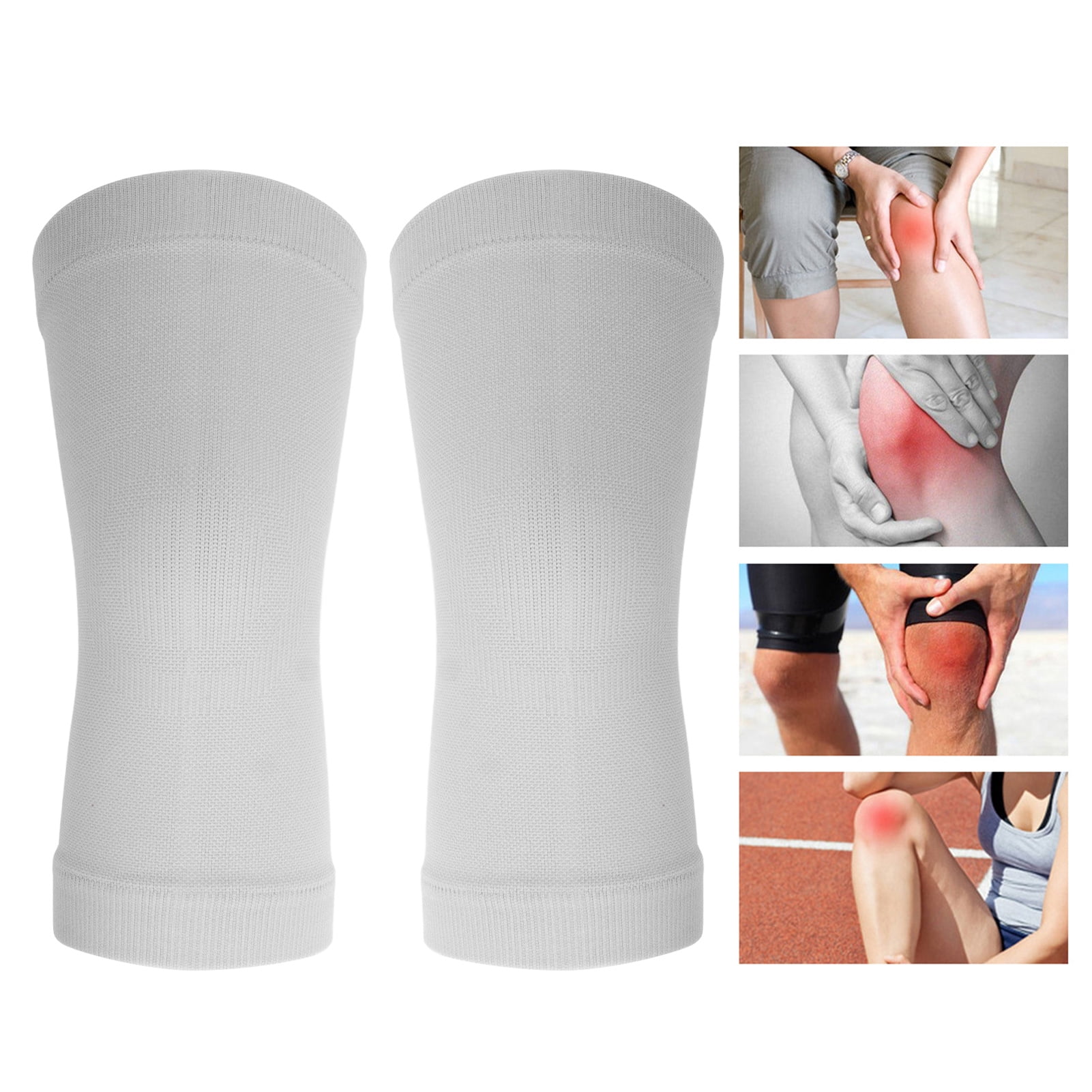 Genouillère en cuivre avec sangles pour femmes et hommes, 2 PCS support de genou pour la course, l'entraînement, les sports, l'haltérophilie, manchon de compression du genou pour douleur au genou Genouillère en cuivre avec sangles pour femmes et hommes, 2 PCS support de genou pour la course, l'entraînement, les sports, l'haltérophilie, manchon de compression du genou pour douleur au genou