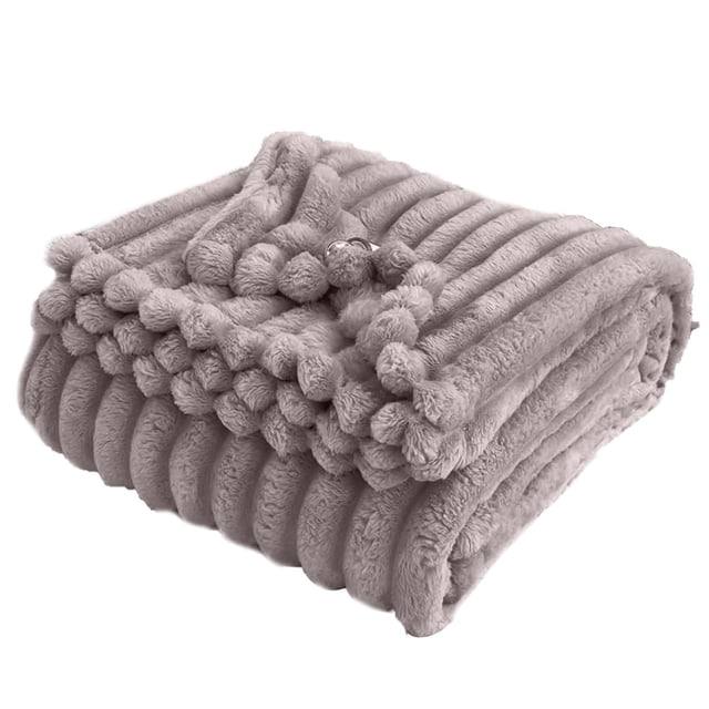 TIELUTT Thickened Rabbit Plu Sh Nap Blanket Bunny Blanket for Adults Soft Warm Fuzzy Size Fall Blanket Big Thick Blankets for Winter Large Blankets for Adults Size Blanket Full Blanket