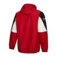 thumbnail image 3 of Men's Mitchell & Ness  Red Chicago Bulls Throw It Back Full-Zip Windbreaker Jacket, 3 of 3