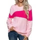 thumbnail image 2 of Puntoco-suéter de cuello redondo multicolor para mujer, jersey informal a la moda, Jersey tejido de manga larga, liquidación navideña Puntoco Puntoco-3514, 2 of 7