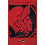 NHL Ottawa Senators - Logo 25 Wall Poster, 22.375" x 34"