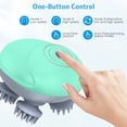 thumbnail image 3 of OTIA Electric Scalp Massager, Pet Massager, Waterproof Handheld Pet Massager for Dogs and Cats(Green), 3 of 9