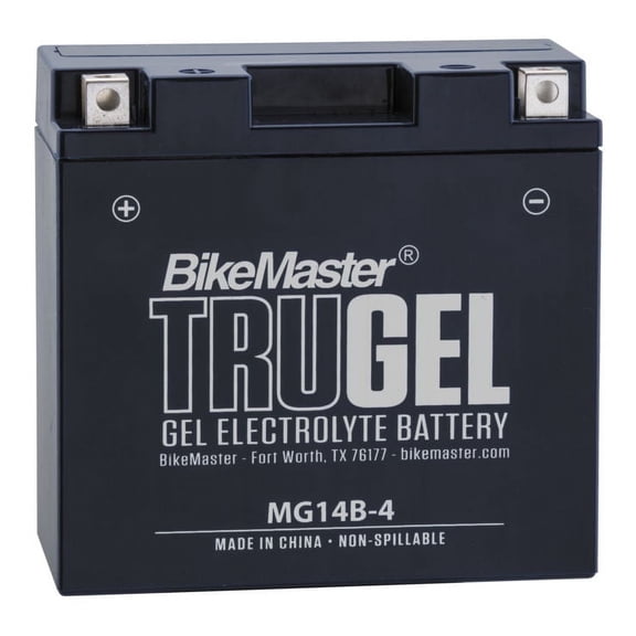 BikeMaster TruGel Battery MG14B-4 for Yamaha XV1900 Roadliner 2006-2014