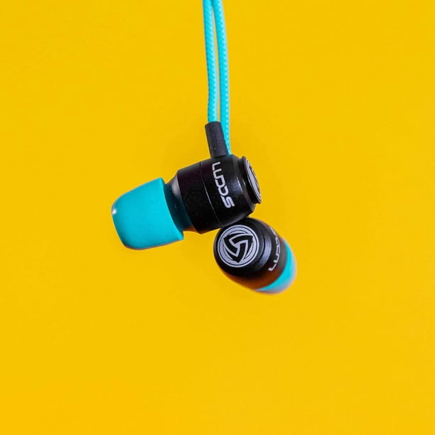LUDOS Clamor Earphones in Ear Headphones with Microphone Wired
