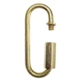 thumbnail image 1 of RCH Hardware QL-BR01-55 Laiton Quicklink, 8 Gauge, Laiton Poli (2 Pack), 1 of 4