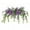 Purple, variant on Artificial Morning Glory Flower Realistic Home Office Table Centerpiece Wedding Dropping Faux Petunia Flower Hanging Fake Floral Arrangement Decoration -Blue