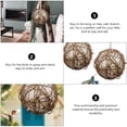 thumbnail image 3 of LABELEPH Bird Feeder with Pole Rattan for Garden 1Pcs, 3 of 8
