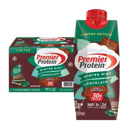 Premier Protein Winter Mint Chocolate Protein Shake 11 Fl Oz (Pack Of 1)